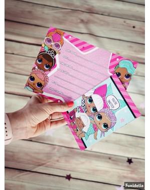 8 LOL Surprise invitations - LOL Friends