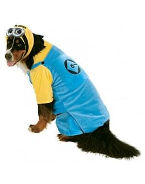 Dog's Plus Size Minion Costume