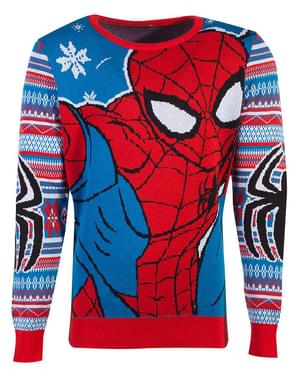 Unisex Christmas Spiderman jumper for adults - Marvel