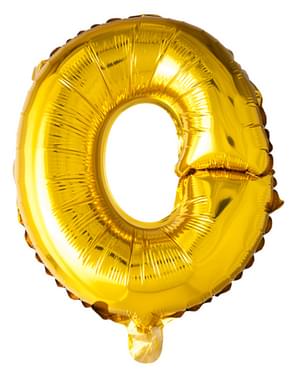 Gold Letter O Balloon (102 cm)