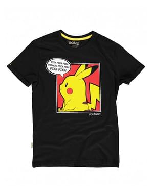 T-shirt Pikachu noir femme - Pokémon