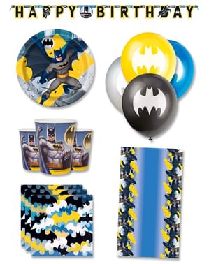 Decoração aniversário premium Batman 8 pessoas