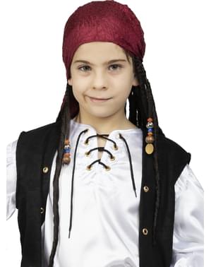 Bandana avec dreadlocks enfant