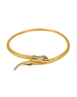 Collar de serpiente de Egipto para mujer