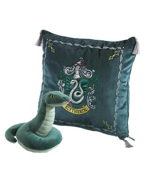 Almofada e peluche de Slytherin - Harry Potter