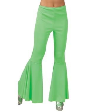 Woman's Green Flares