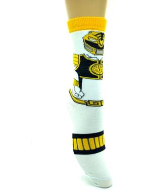 White Power Ranger Socks for Adults