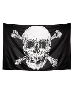 Drapeau pirate tête de mort