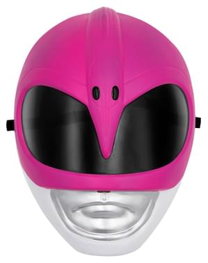 Masque Power Ranger rose pour enfant