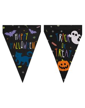 1 Halloween Pumpkin Banner - Happy Halloween