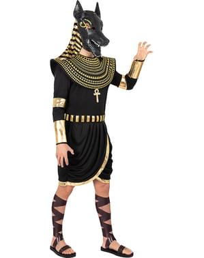 Disfraz de Dios Anubis para hombre talla grande