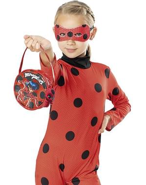 Set väska och ansiktsmask Ladybug för barn