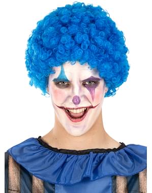 Blue Clown Wig