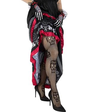 La Catrina Fishnet Tights for Women