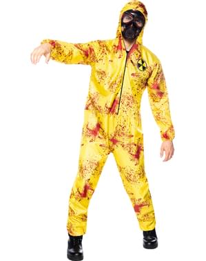 Costume da zombie apocalisse nucleare da uomo