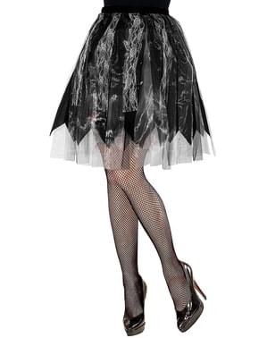 Tutu noir Halloween femme