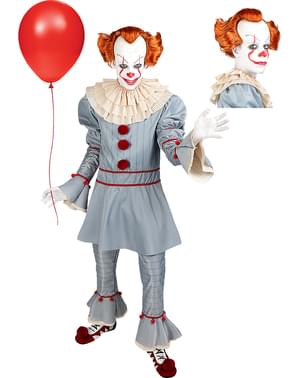 Pennywise jelmez parókával Plus Size - IT: Második fejezet