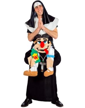 Priest Piggyback Costume