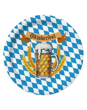 8 πιάτα Oktoberfest (23εκ.)