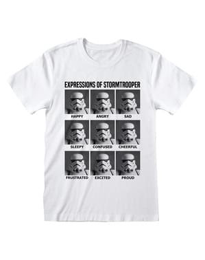 Stormtrooper Expressions T-shirt for adults - Star Wars