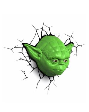 3D dekoratívne svetlo Yoda