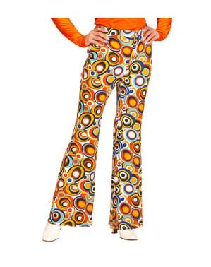 Women's 70's retro bubble trousers