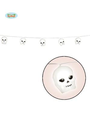 Hanging skull string lights