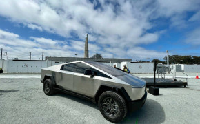 2023 Tesla Cybertruck Background Wallpapers