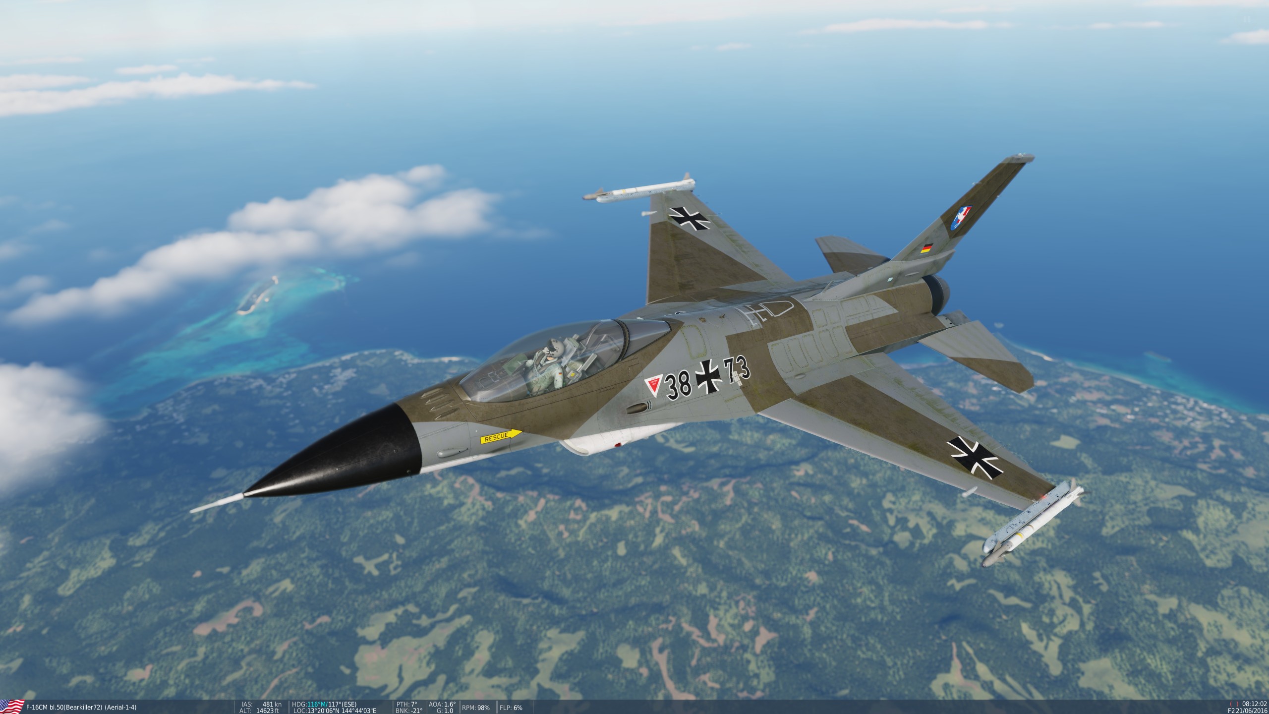 F-16 Bundesluftwaffe 1979 (fictional)