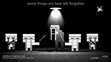 some things are best left forgotten is displayed on a screen