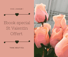 a poster that says ebook special st valentin offert on it