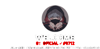 a welcome sign with a picture of a person in a hoodie