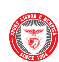 a logo for sport lisboa e benfica since 1904 with an eagle on it