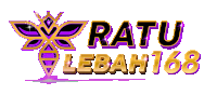 a logo for ratu lebah 168 with a bee