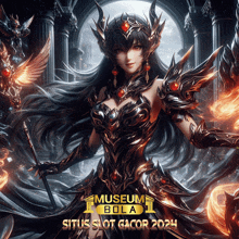 an advertisement for museum bola situs slot gacor 2021