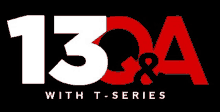 a logo for 1304 with t-series is shown on a black background