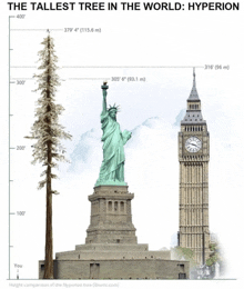 a comparison of the statue of liberty and the big ben