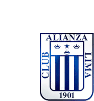 a blue and white logo for alianza lima