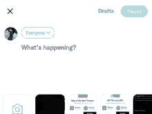 a screenshot of a twitter page with a question about what 's happening