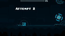 a screenshot of a game that says attempt 2 on the bottom