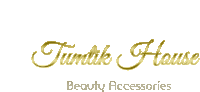 the logo for tumtik house beauty accessories