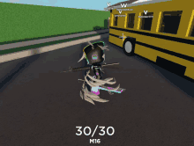 a screenshot of a video game with the number 30/30 on it