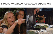 Woman Yelling At Cat Bozo If You'Re Not A Bozo You Wouldn'T Understand Meme