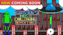 jerry frog 's most challenging adventure is being released soon