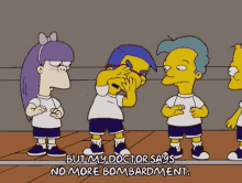 Bombardment Simpsons GIF