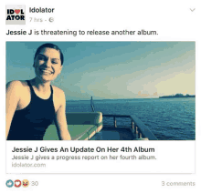 jessie j is threatening to release another album according to idolator