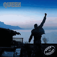 the album cover for queen 's made in heaven