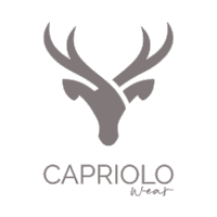 a capriolo wear logo with a deer head