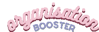 a logo that says organisation booster on it