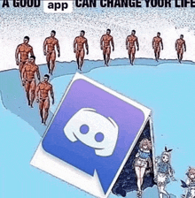 a good app can change your life with a group of men